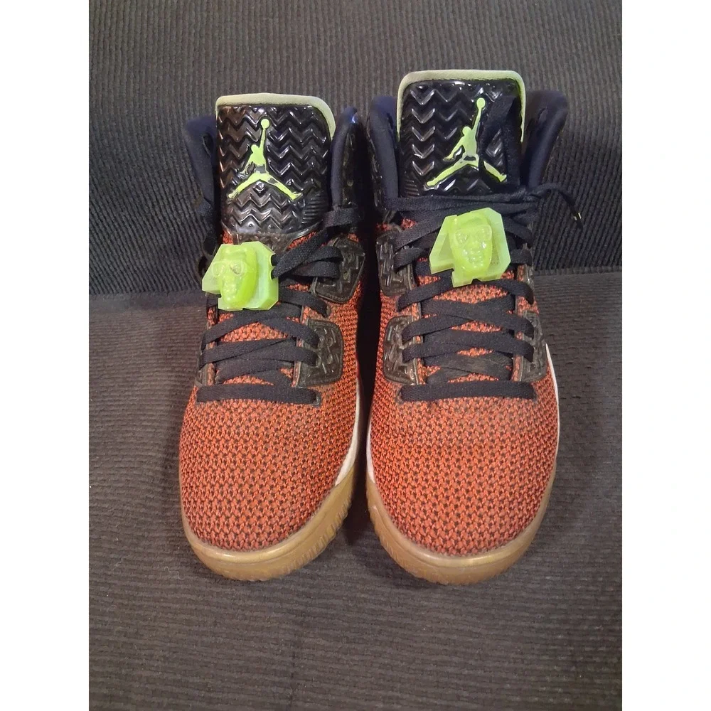 Jordan Spike Forty PE Total Orange Game Royal Black 819952-605 Mens 8.5